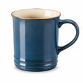 Tasse 350 ml 9 x 10 cm en céramique bleu nuit pour boissons chaudes style classique