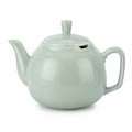 Théière 1.20 L en céramique vert pâle avec couvercle pour infusion